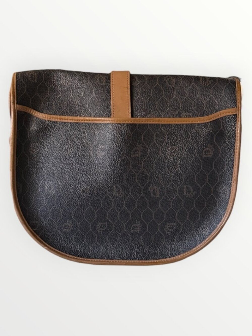 Dior Honeycomb Saddle Shoulder Crossbody Bag - Picture 3 of 5